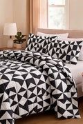 Premium Double Bed Comforter – Comfort & All-Season Warmth (Crisp Pure White & Deep Jet Black)