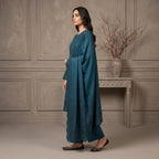 Wajiha By Bareeze Embroidery – Unstitched 3 Piece Suit – Atoll