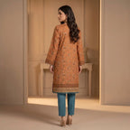 Sana Safinaz 2-Piece Stitched Khaddar Suit (Rust)