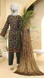 ALMEERAH-FLORAL – Unstitched 3 Piece Lawn Suit