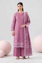 Nisha by Nishat Unstitched 3-Piece Lawn Collection (Light Purple)