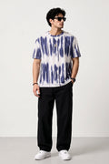 Men’s Dri-Fit Printed Round Neck T-Shirt - Blue
