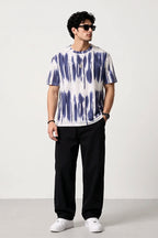 Men’s Dri-Fit Printed Round Neck T-Shirt - Blue