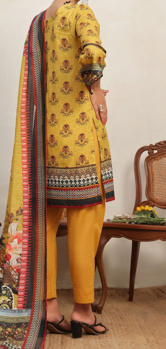 Ghazal by Anchal – 3 Piece Digital Lawn Printed Suit