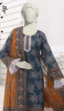 ALMEERAH - DORA-3 Piece Unstitched Lawn