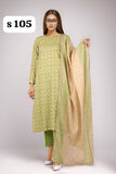 SAYA - Unstitched Printed Lawn 3 Piece