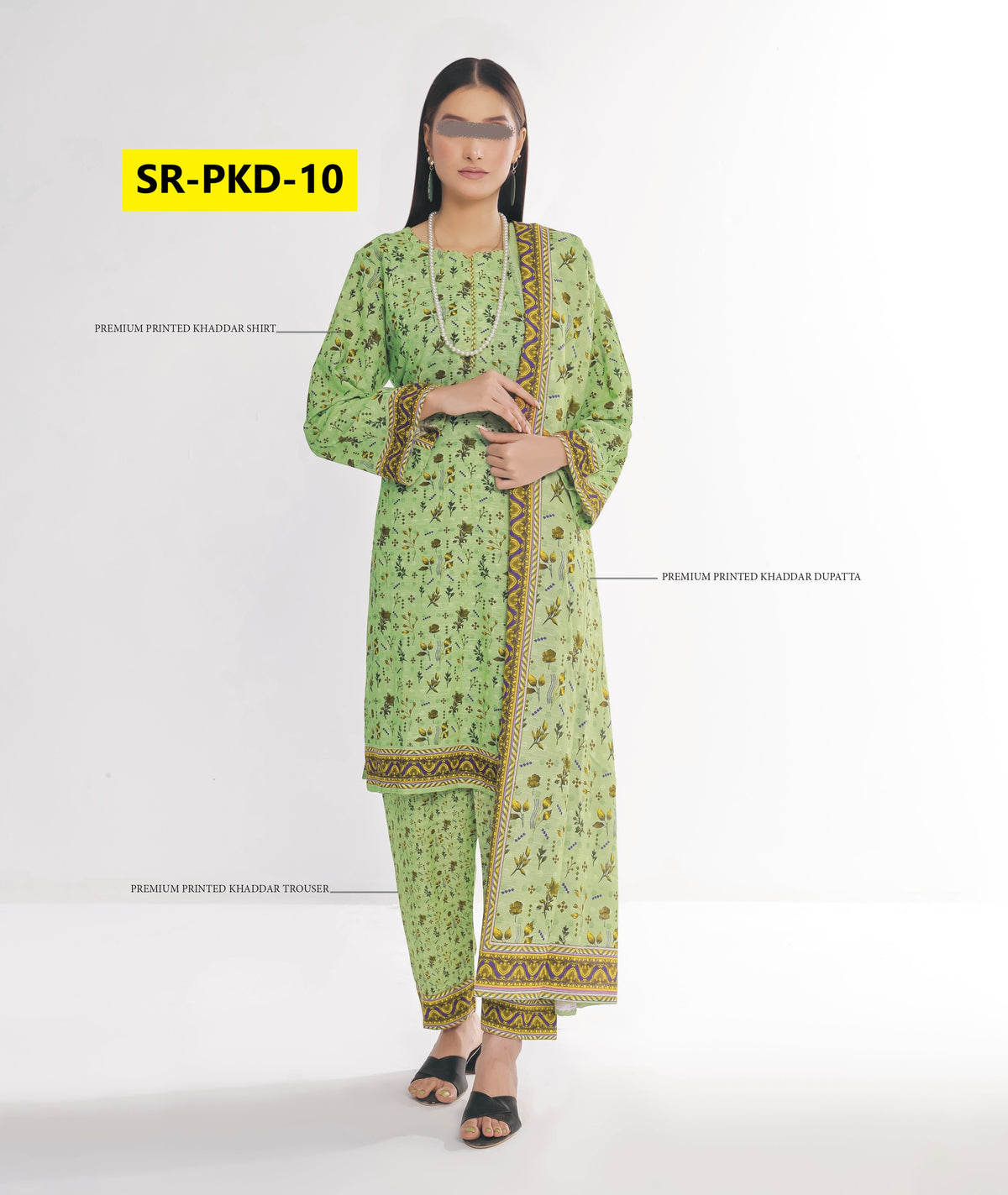 SARINA 3PC KHADDAR WINTER COLLECTION
