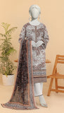 Almeerah Summer Bloom Lawn – Unstitched 3 Piece