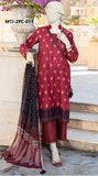 MTJ - Unstitched 2Piece Lawn Shirt Dupatta