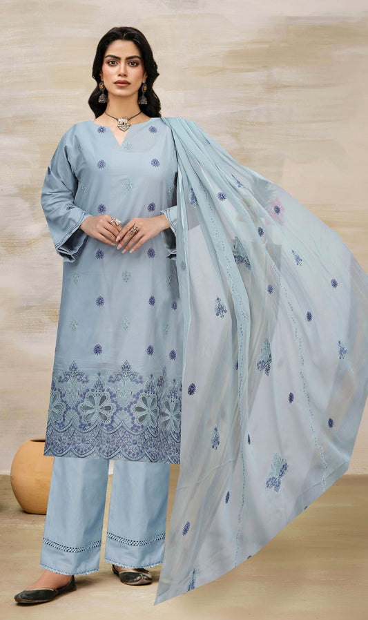 Usman Kashif – Nora (Vol-1518 &1519) Embroidered 3-Piece Lawn Collection