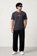 Gucci Round Neck Dri-Fit T-Shirt - Dark Grey