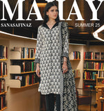 Sana Safinaz-MAHAY-3 Piece Unstitched Suit