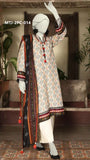 MTJ - Unstitched 2Piece Lawn Shirt Dupatta