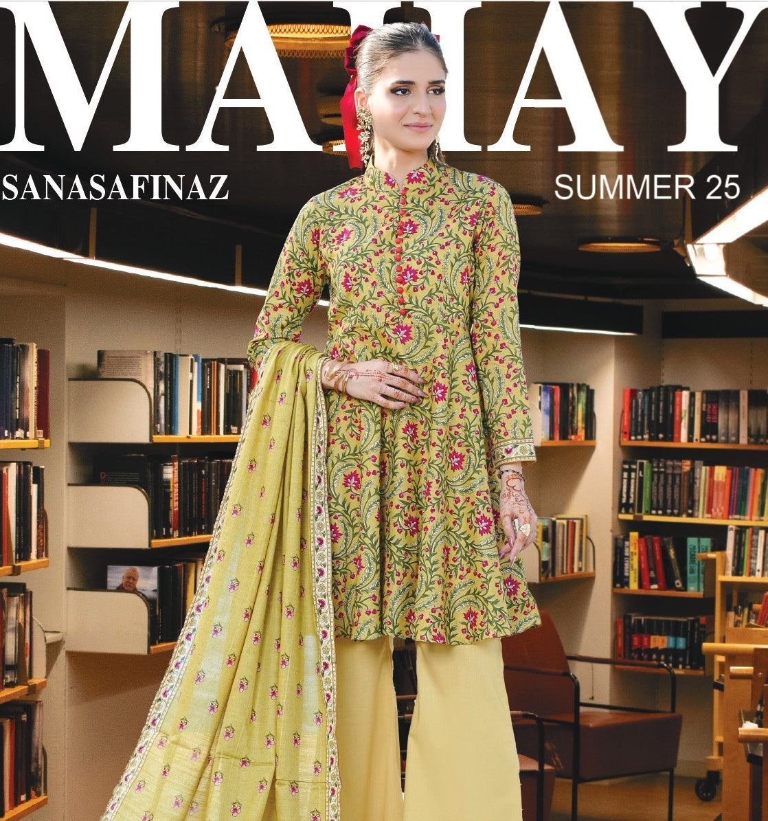 Sana Safinaz-MAHAY-3 Piece Unstitched Suit