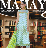 Sana Safinaz-MAHAY-3 Piece Unstitched Suit