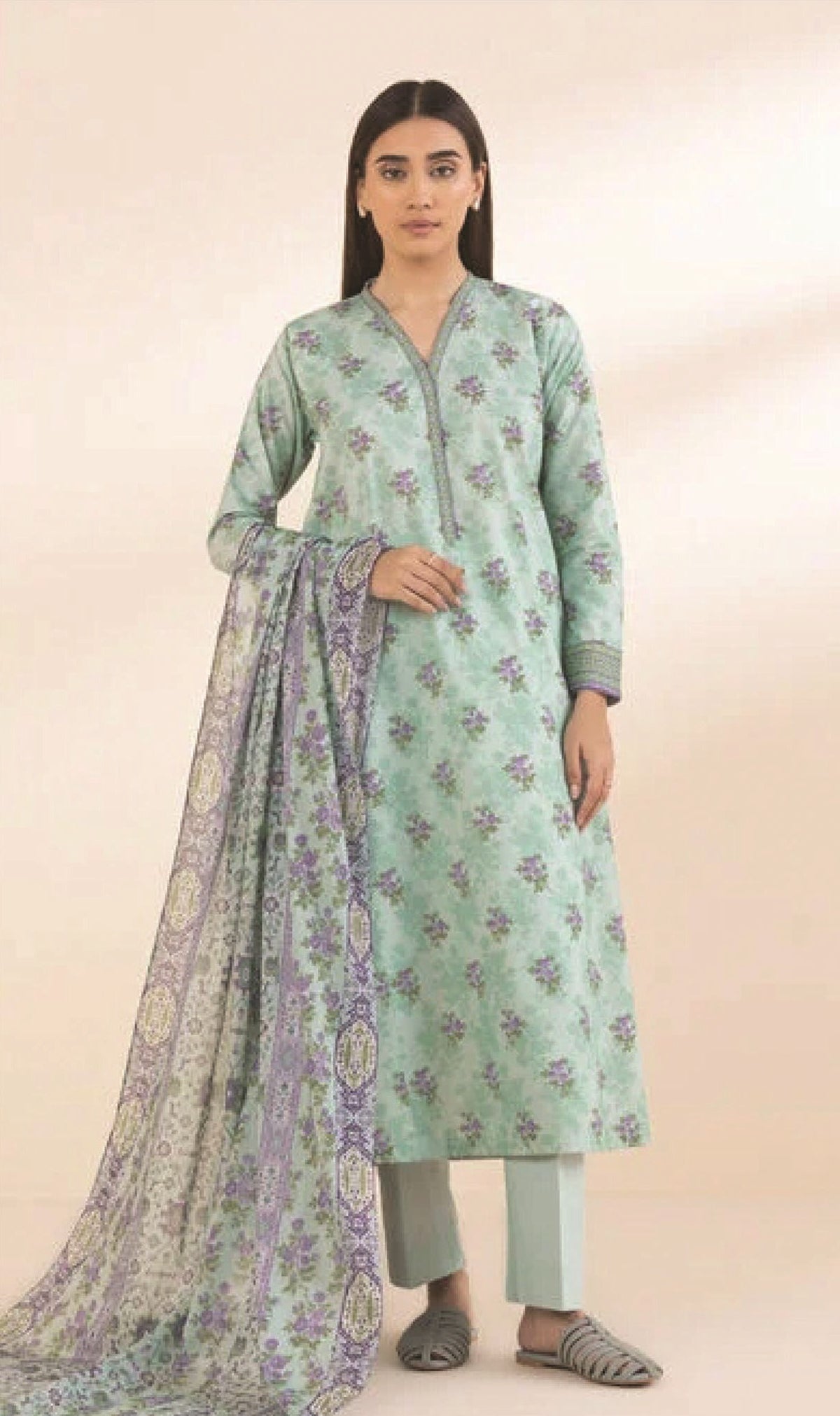 SAPPHIRE - Day to Day Unstitched 3-Piece Lawn