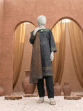Bellissima By Aleemrah -3PC-Lawn Unstitch (Charcoal)