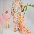 Avesta By KBC Fashion – 3-Piece Unstitched Printed Lawn Suit – (Light Pink)
