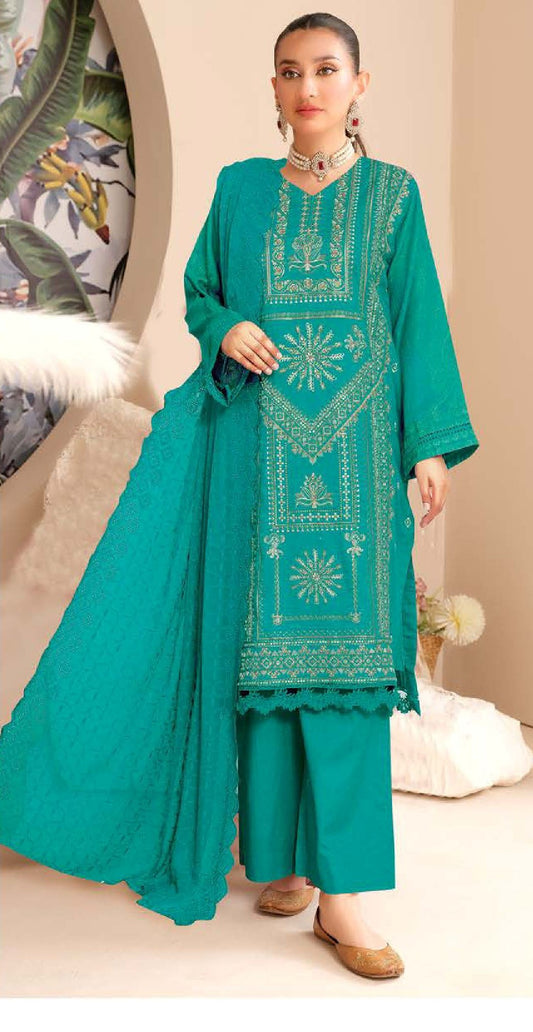 Johra By Nayla – Embroidered Lawn 3 Piece Suit