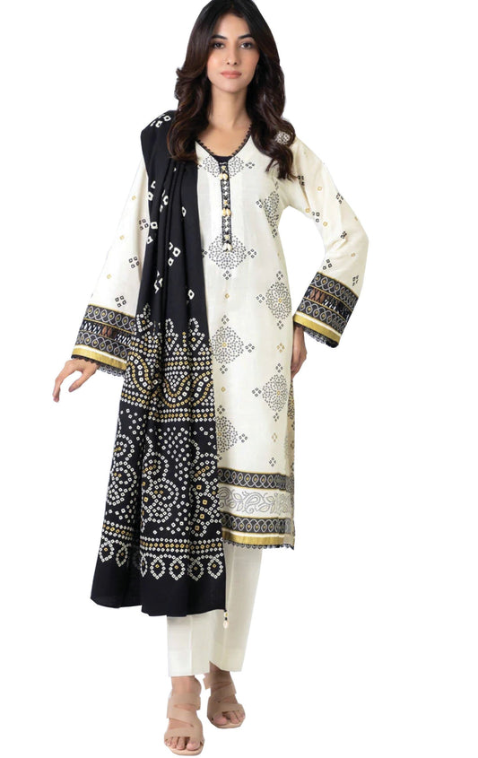 Alkaram Khaddar 3 Piece Unstitched
