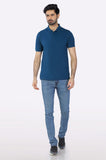 Diners Jacquard Collar Polo T-Shirt