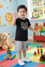 Kids Summer Suit – Soft, Stylish & Made for Play - Black