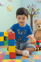 Kids Summer Suit – Soft, Stylish & Made for Play - Blue