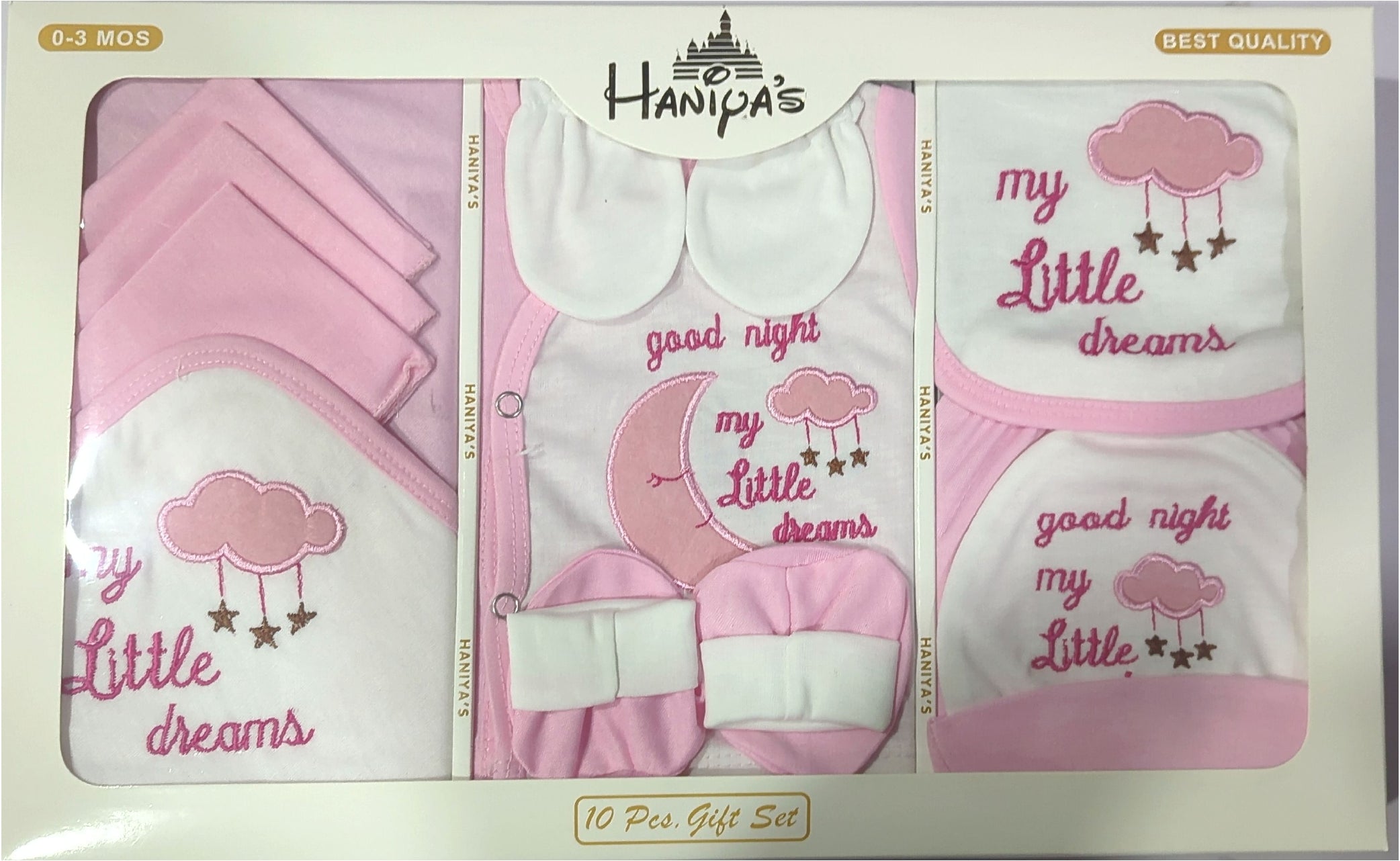 Haniya’s Newborn Gift Set (0–3 Months)