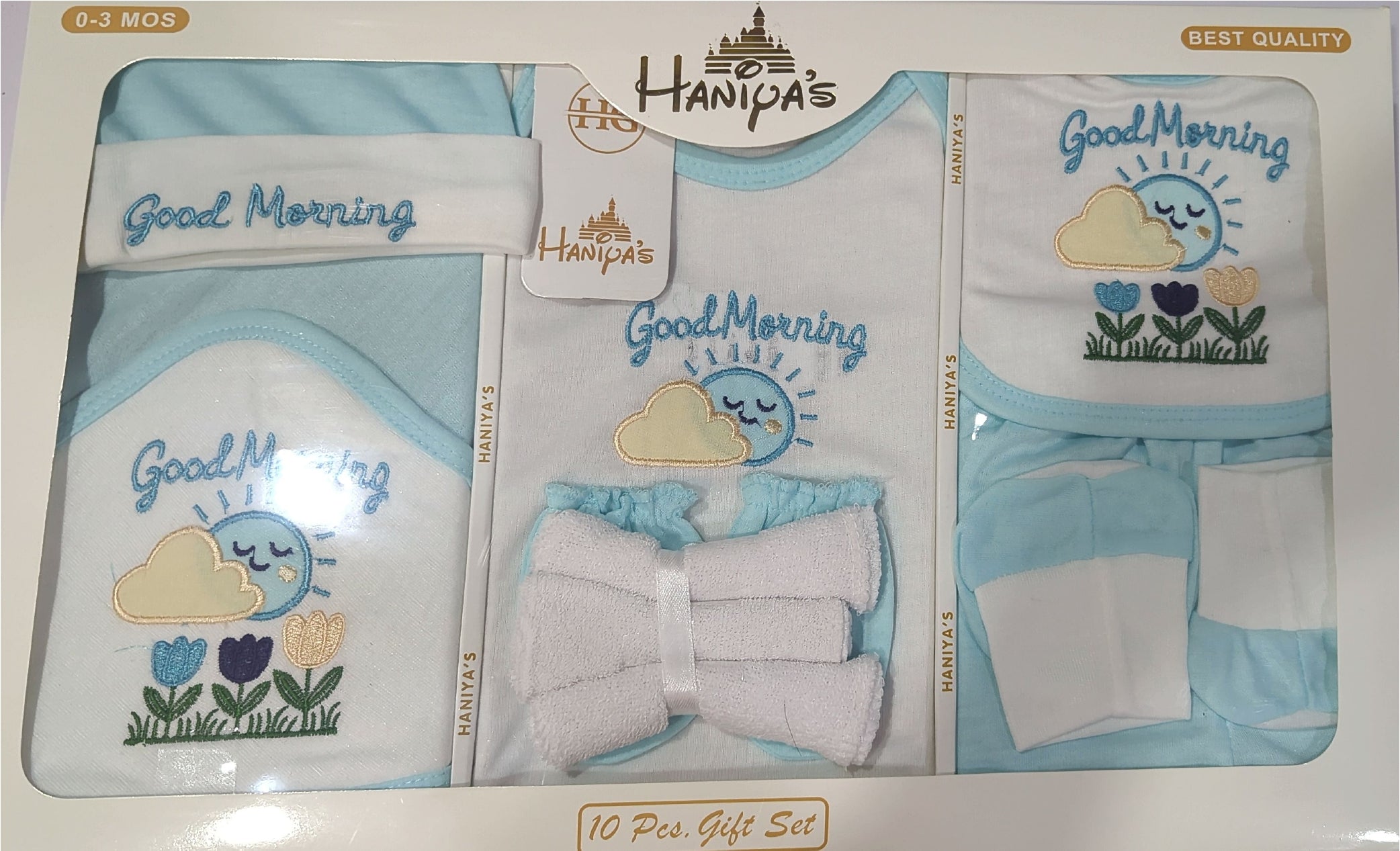 Haniya’s Newborn Gift Set (0–3 Months)