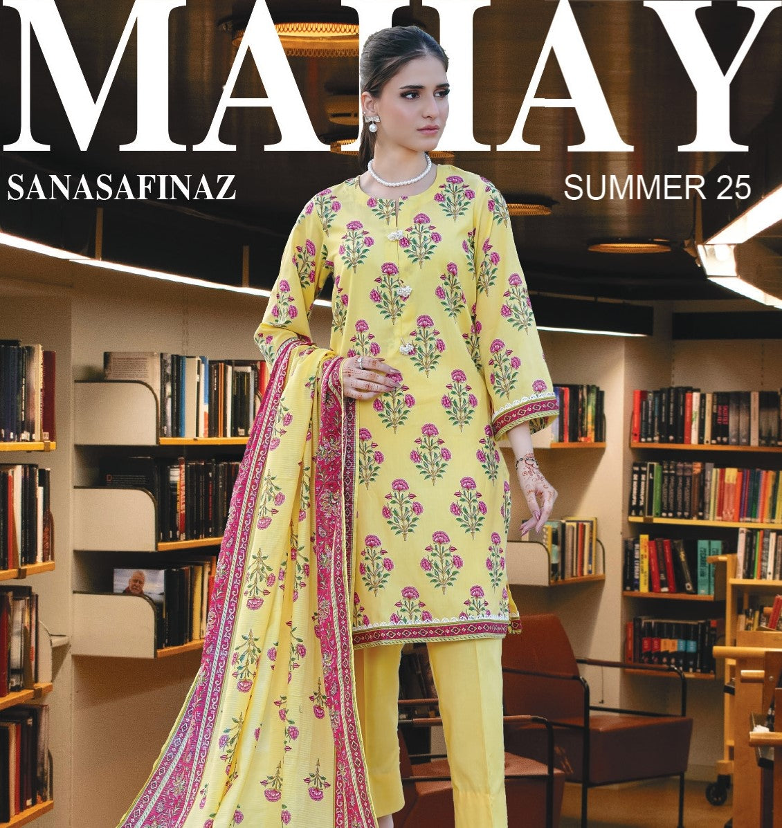Sana Safinaz-MAHAY-3 Piece Unstitched Suit