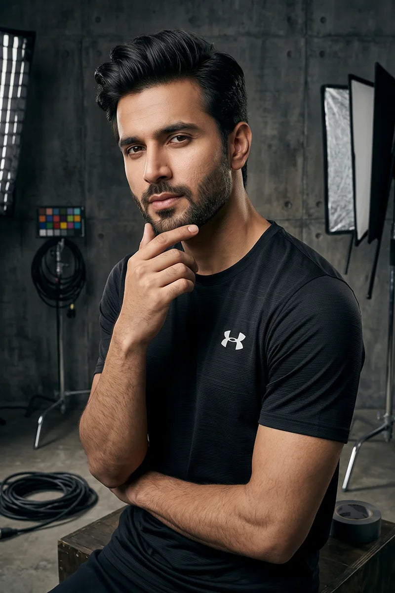 Under Armour Dri-FIT Performance T-Shirt – Black