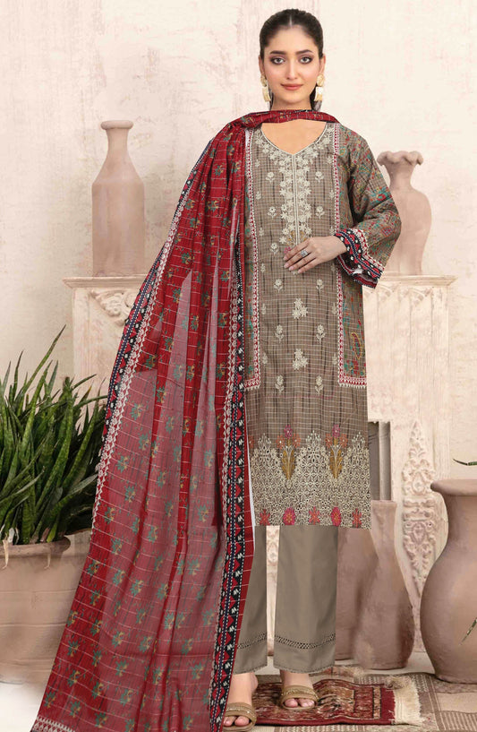 Usman Kashif By Diya – Embroidered Unstitched 3 Piece Suit (Vol-1420)