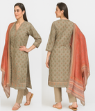 Almirah – 3-Piece Embroidered Stitched Suit