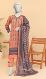 Almeerah Summer Bloom Lawn – Unstitched 3 Piece