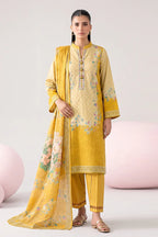 Nisha by Nishat Unstitched 3-Piece Lawn Collection (Yellow)