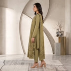 Chaman By Bareeze Embroidery – Unstitched 3 Piece Suit - Yuma