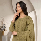 Chaman By Bareeze Embroidery – Unstitched 3 Piece Suit - Yuma