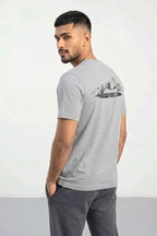 Spyder Men’s Crew Neck Printed T-Shirt – Grey