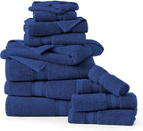Export Lane Linen 6 & 10-Piece Cotton Towel