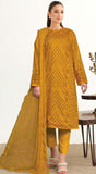 JOHRA-Yasheem Chikankari Lawn 3 Piece Suit