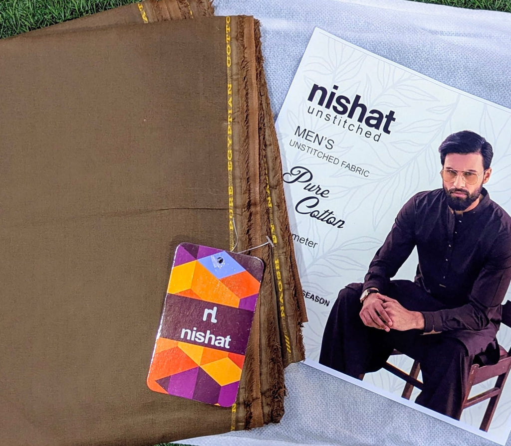 Naksh by Nishat | Men’s Unstitched Fabric ( Cotton )