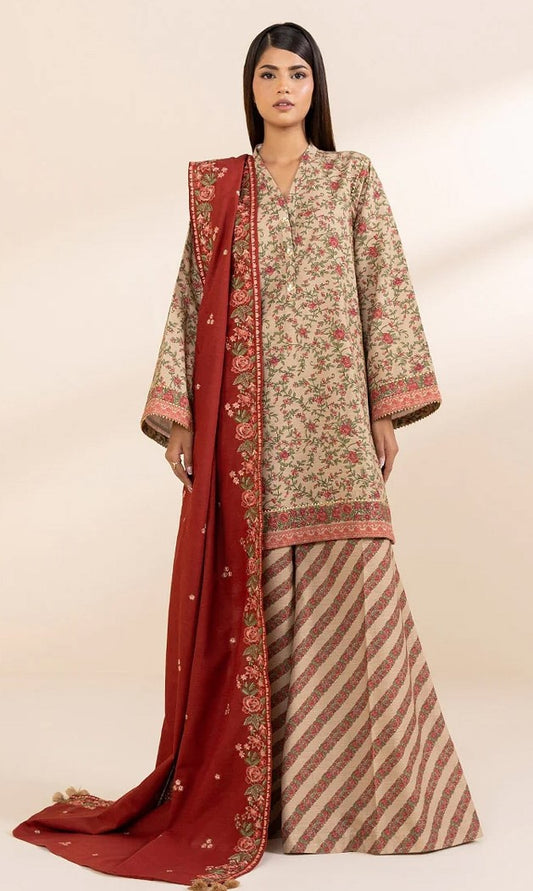 Sapphire – Mishaal | 3-Piece Printed Lawn Suit