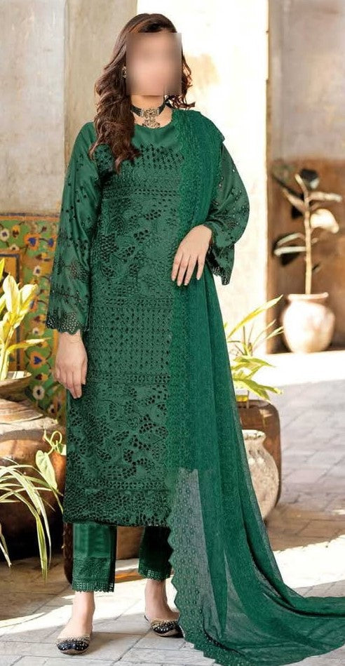 JOHRA-SONEHRI 3-Piece Chikankari Lawn Suit
