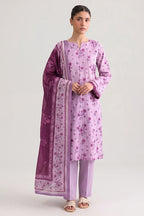 Nisha by Nishat Unstitched 3-Piece Lawn Collection (Purple)