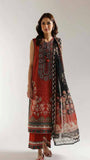 Ethnc 2 Piece Lawn – Unstitched Shirt & Dupatta