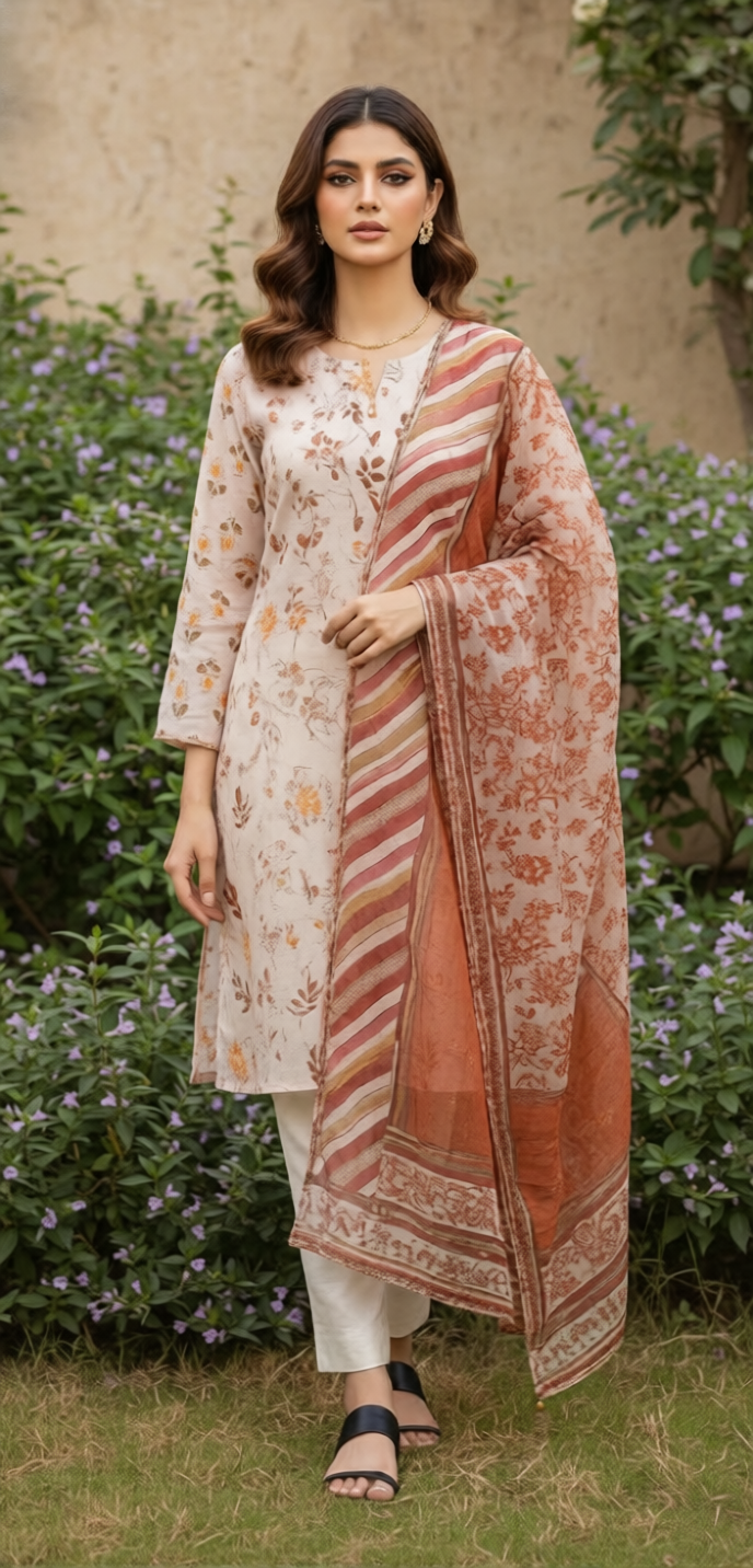 Sapphire – Doriya Lawn 3-Piece Stitched