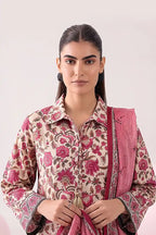 Nisha by Nishat Unstitched 3-Piece Lawn Collection (Magenta)