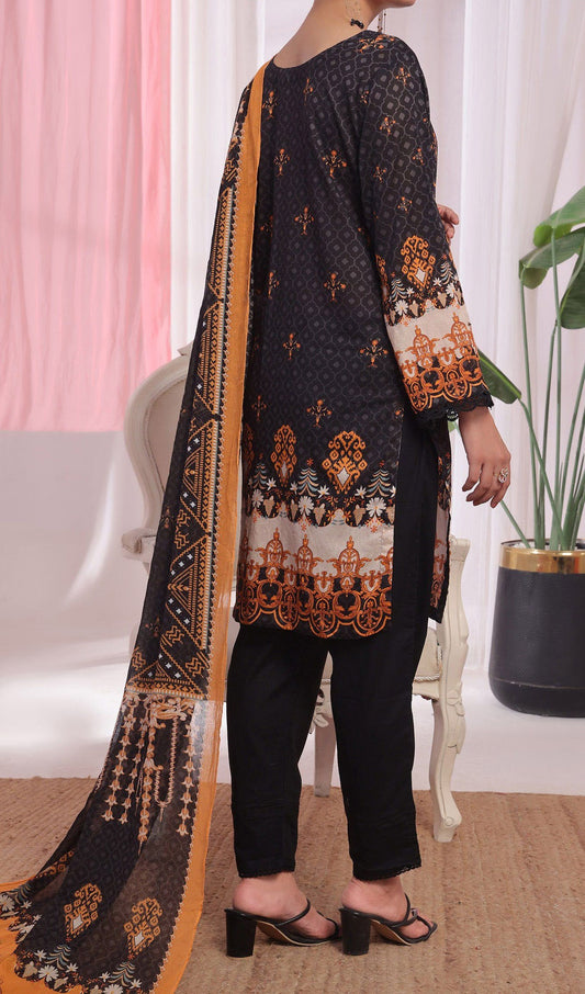 Mahtab by Anchal – 3 Piece Digital Lawn Printed Suit