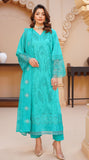 BAREEZA iZEL – Unstitched 3-Piece Embroidered Lawn Suit