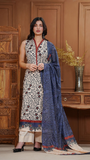 Rangeen by Meerab - Spring Summer 3-Piece Unstitched Lawn Suit